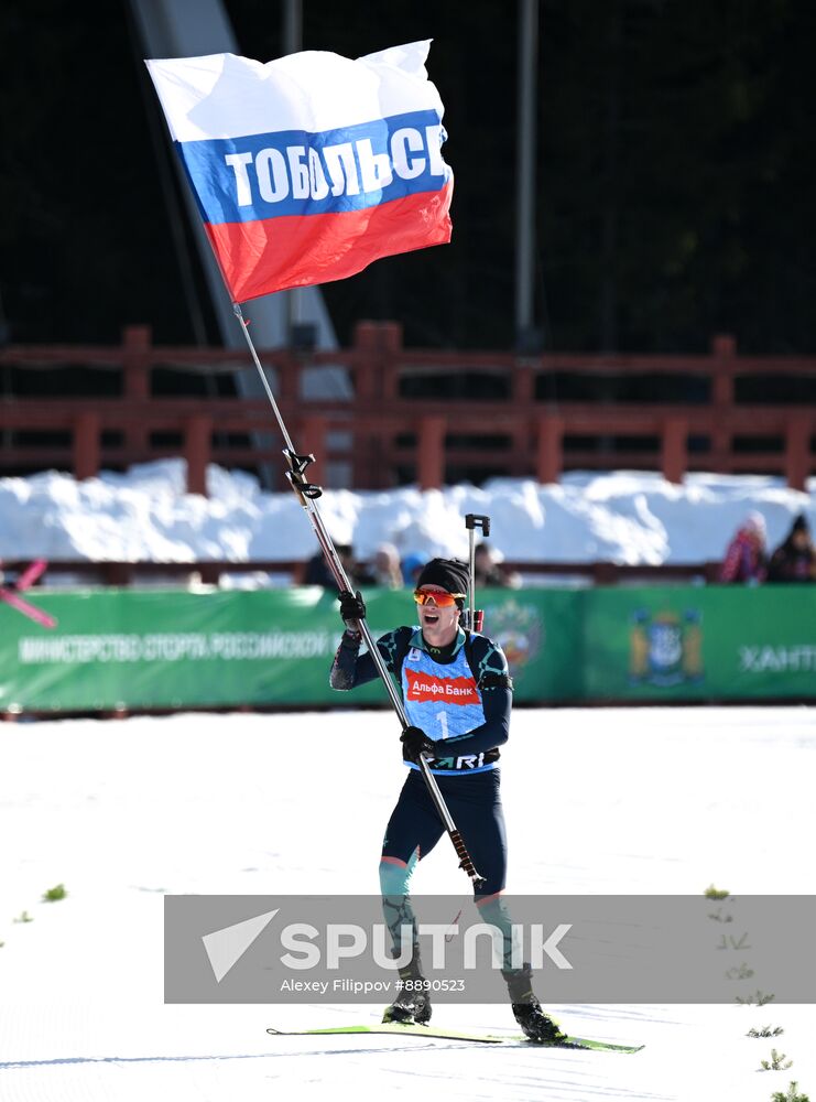 Russia Biathlon Championships Men Relay