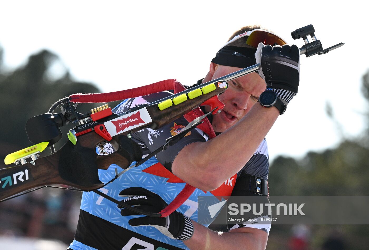 Russia Biathlon Championships Men Relay