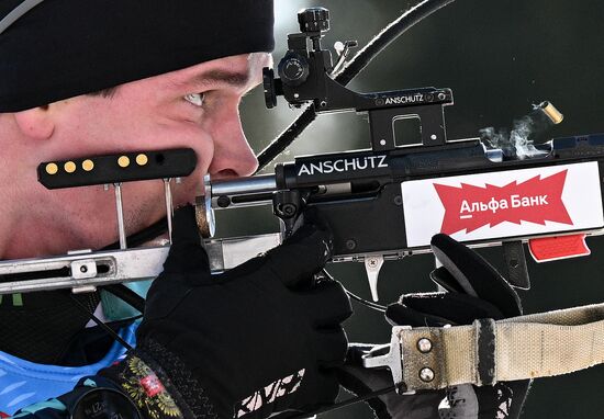 Russia Biathlon Championships Men Relay