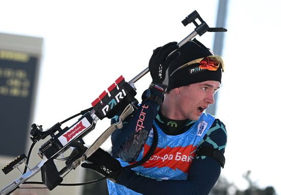 Russia Biathlon Championships Men Relay