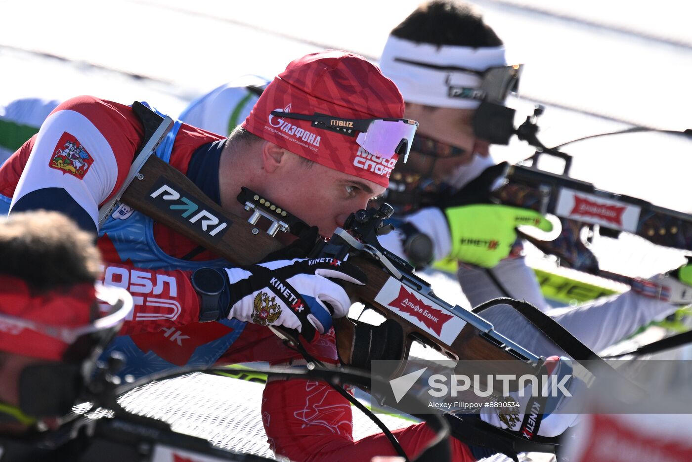 Russia Biathlon Championships Men Relay