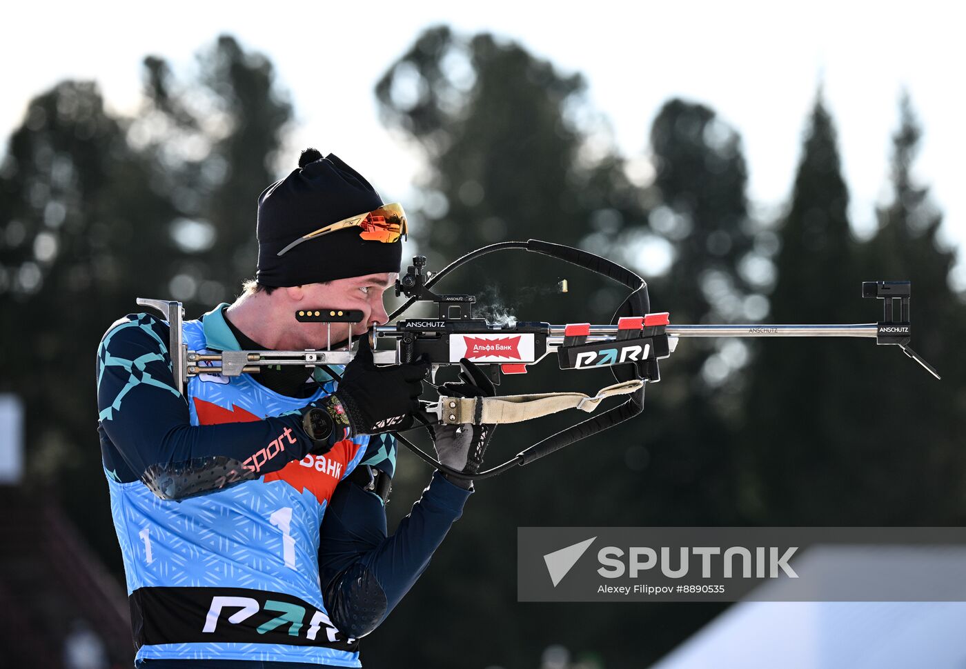 Russia Biathlon Championships Men Relay