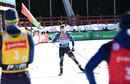 Russia Biathlon Championships Men Relay