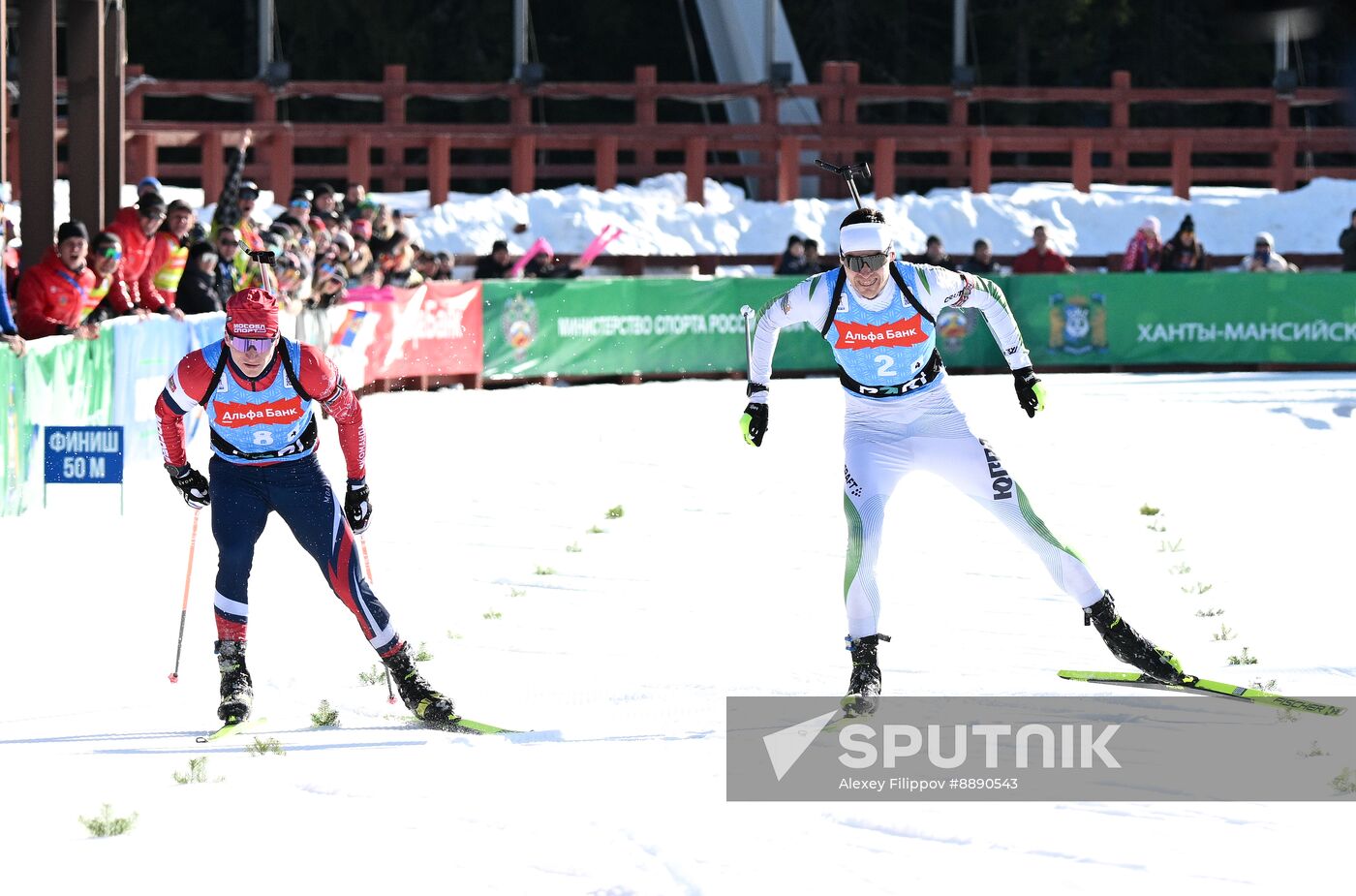 Russia Biathlon Championships Men Relay