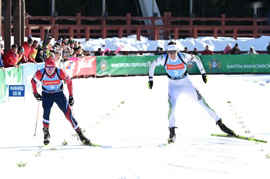 Russia Biathlon Championships Men Relay