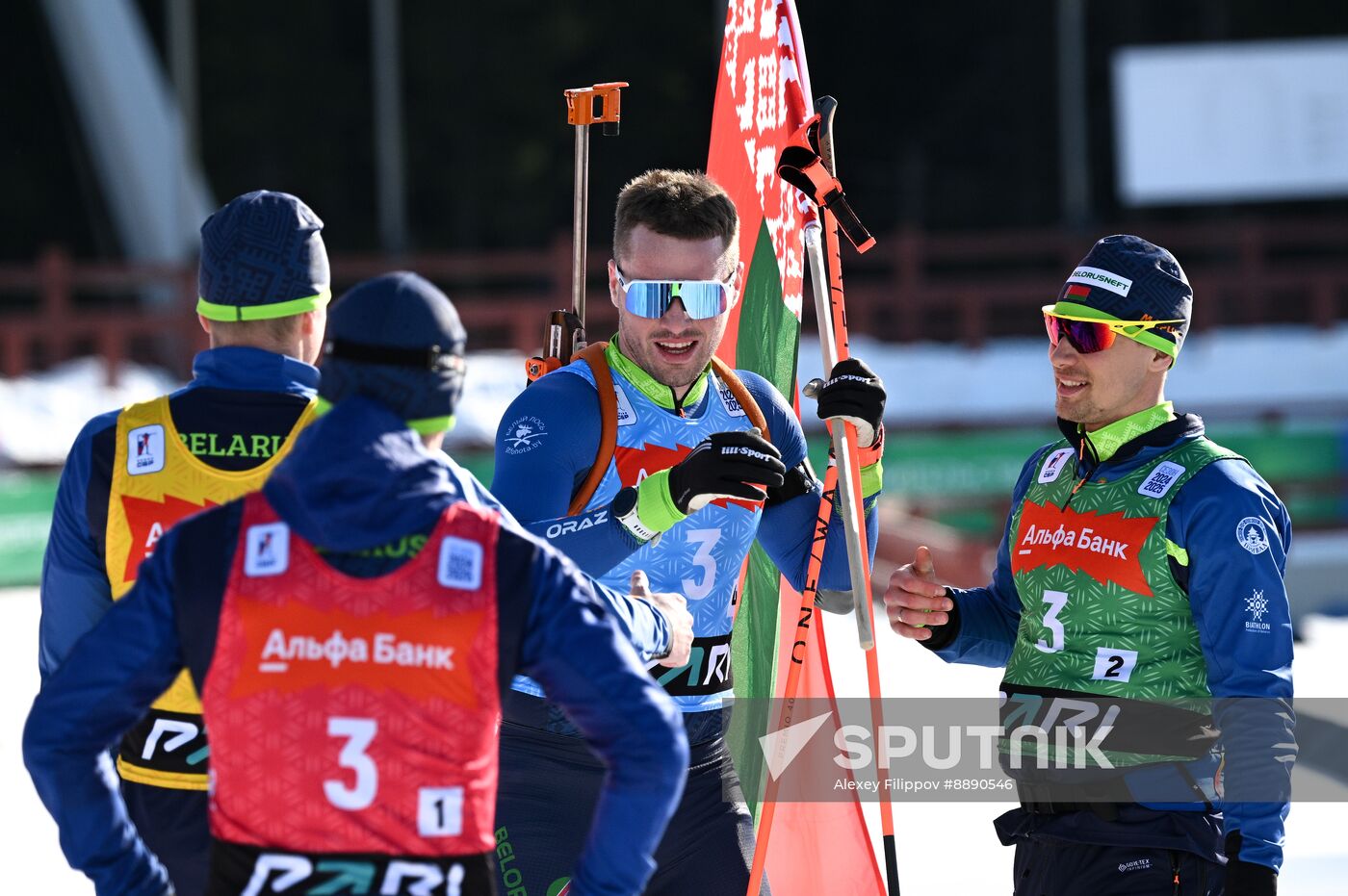 Russia Biathlon Championships Men Relay