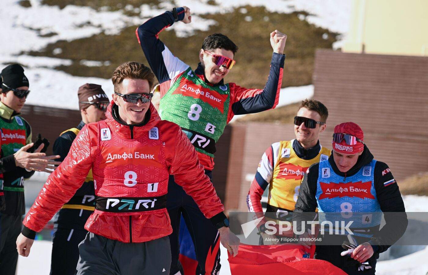 Russia Biathlon Championships Men Relay