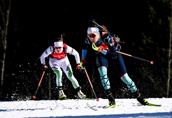 Russia Biathlon Championships Women Relay