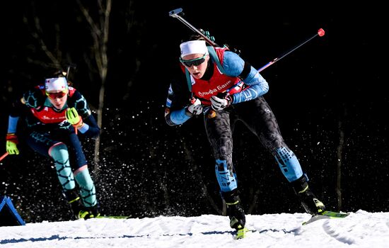 Russia Biathlon Championships Women Relay