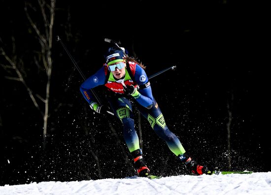 Russia Biathlon Championships Women Relay