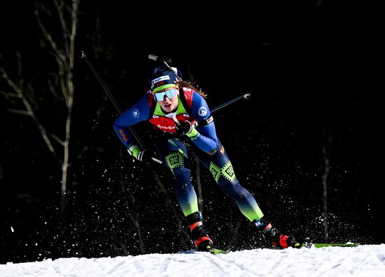 Russia Biathlon Championships Women Relay