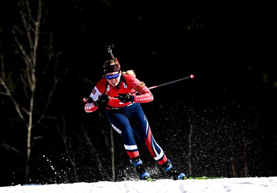 Russia Biathlon Championships Women Relay