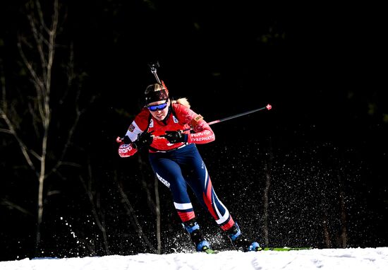 Russia Biathlon Championships Women Relay