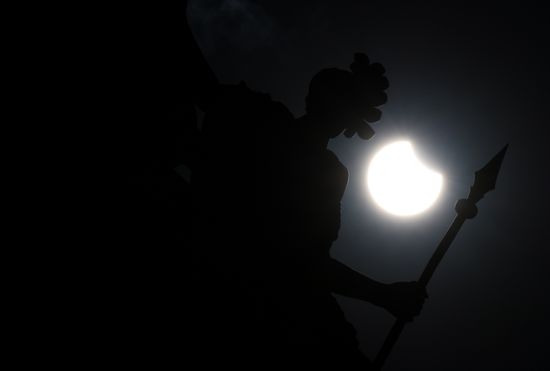 Russia Partial Solar Eclipse