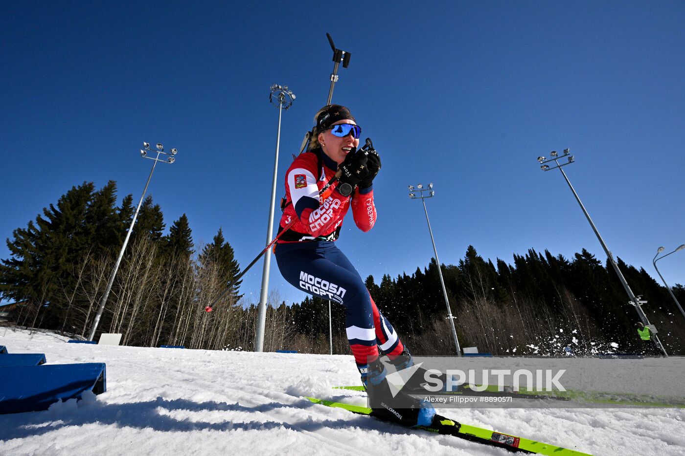 Russia Biathlon Championships Women Relay