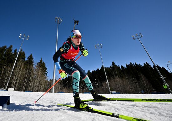 Russia Biathlon Championships Women Relay