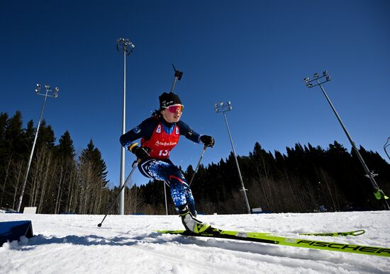 Russia Biathlon Championships Women Relay