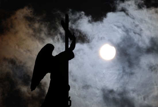 Russia Partial Solar Eclipse