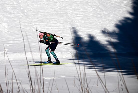 Russia Biathlon Championships Women Relay