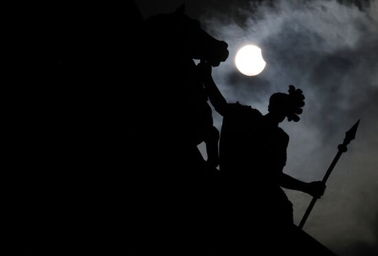 Russia Partial Solar Eclipse