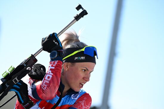 Russia Biathlon Championships Women Relay