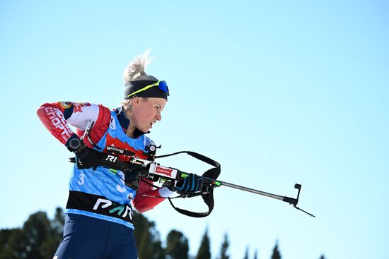 Russia Biathlon Championships Women Relay