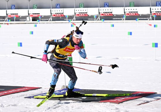 Russia Biathlon Championships Women Relay