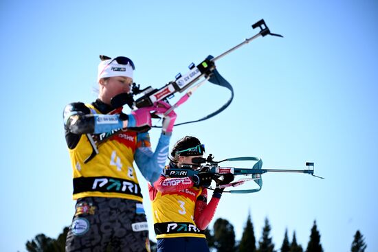 Russia Biathlon Championships Women Relay