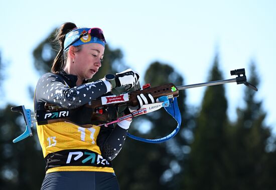 Russia Biathlon Championships Women Relay