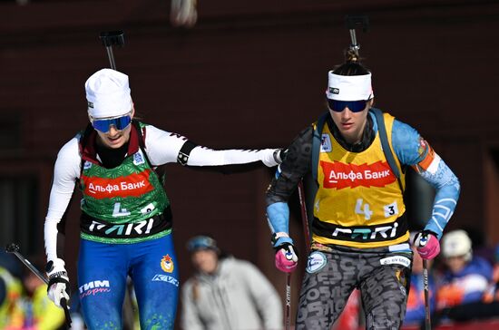 Russia Biathlon Championships Women Relay