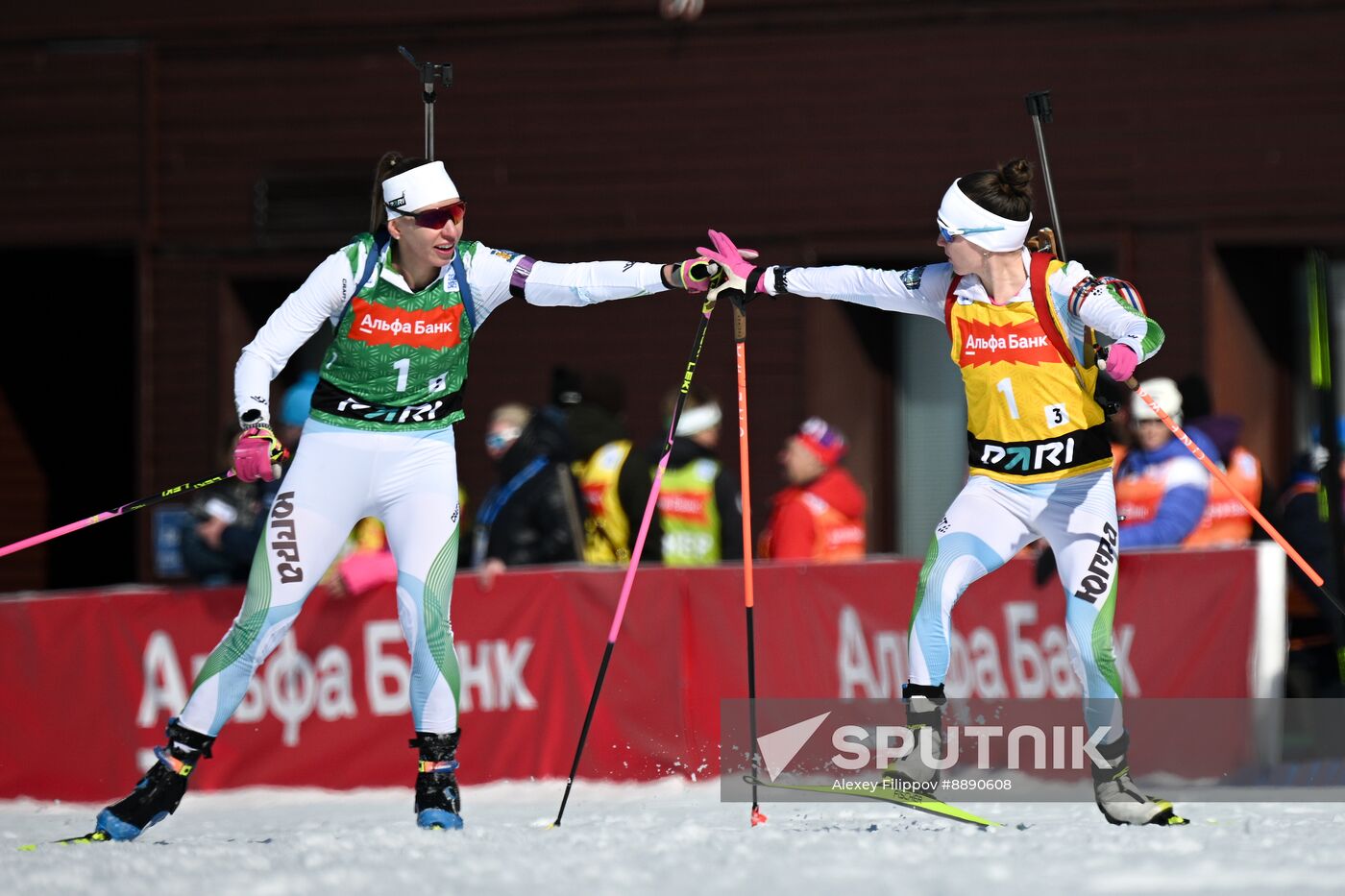 Russia Biathlon Championships Women Relay