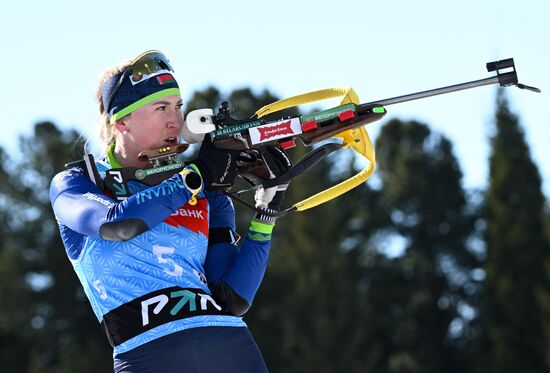 Russia Biathlon Championships Women Relay