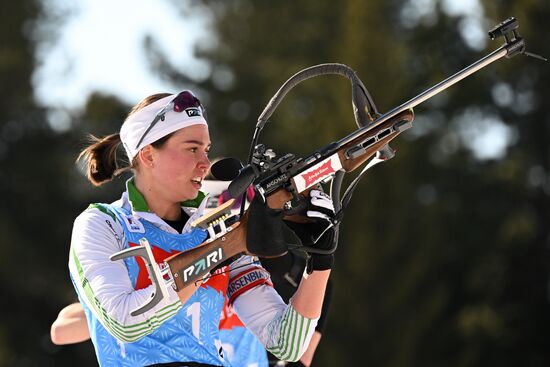 Russia Biathlon Championships Women Relay