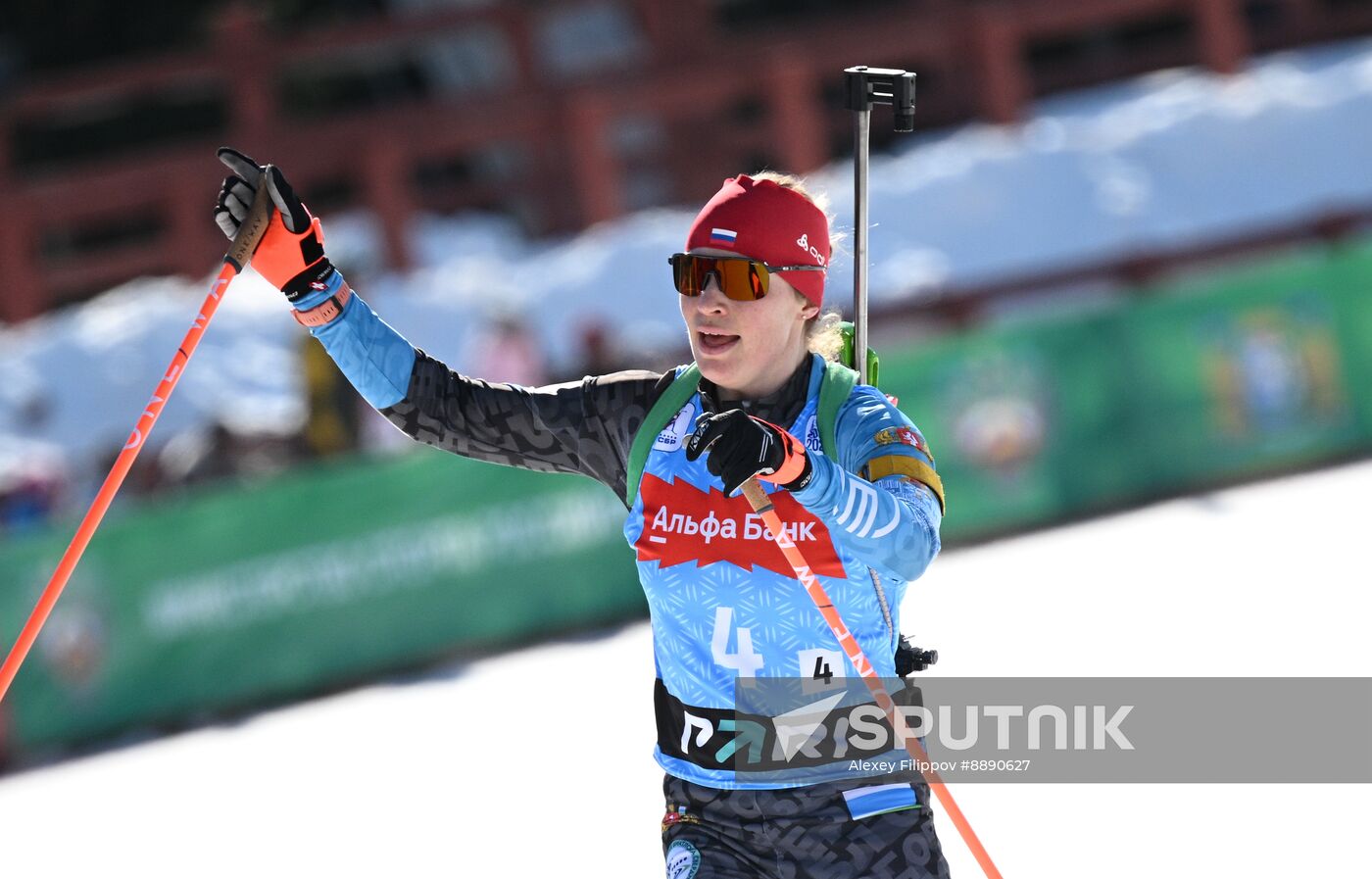 Russia Biathlon Championships Women Relay