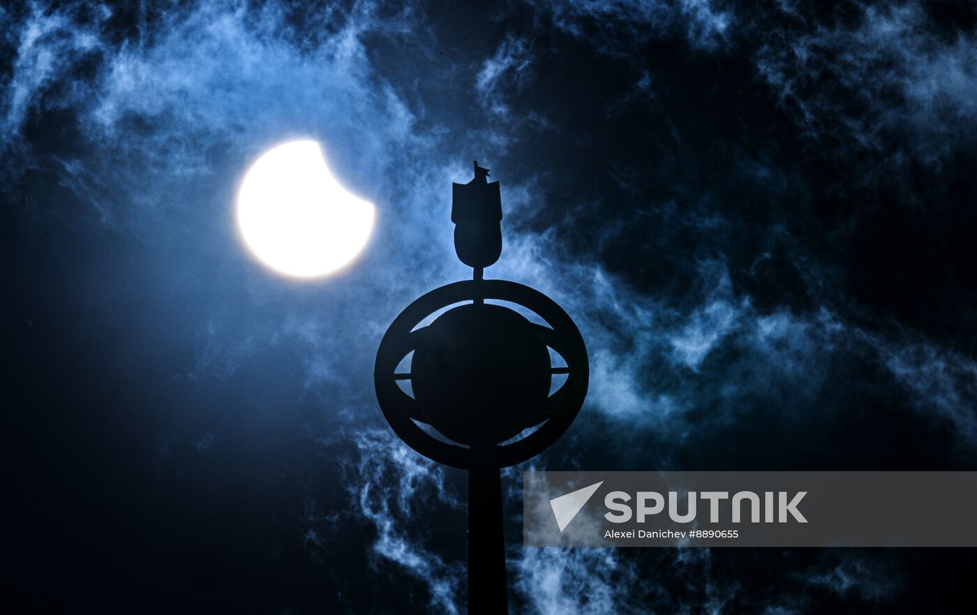 Russia Partial Solar Eclipse