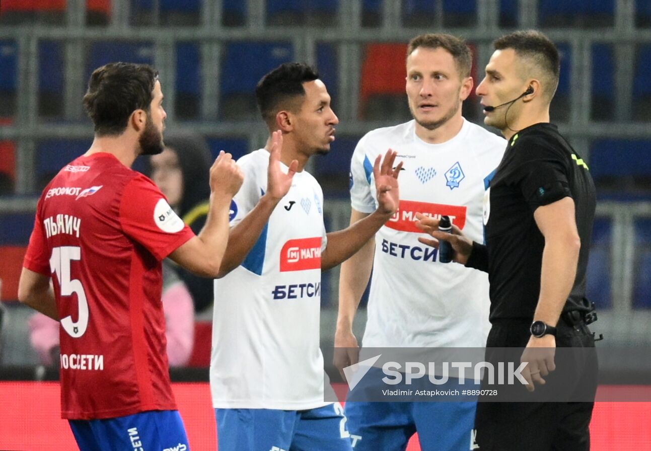 Russia Soccer Premier-League CSKA - Dynamo Mkh