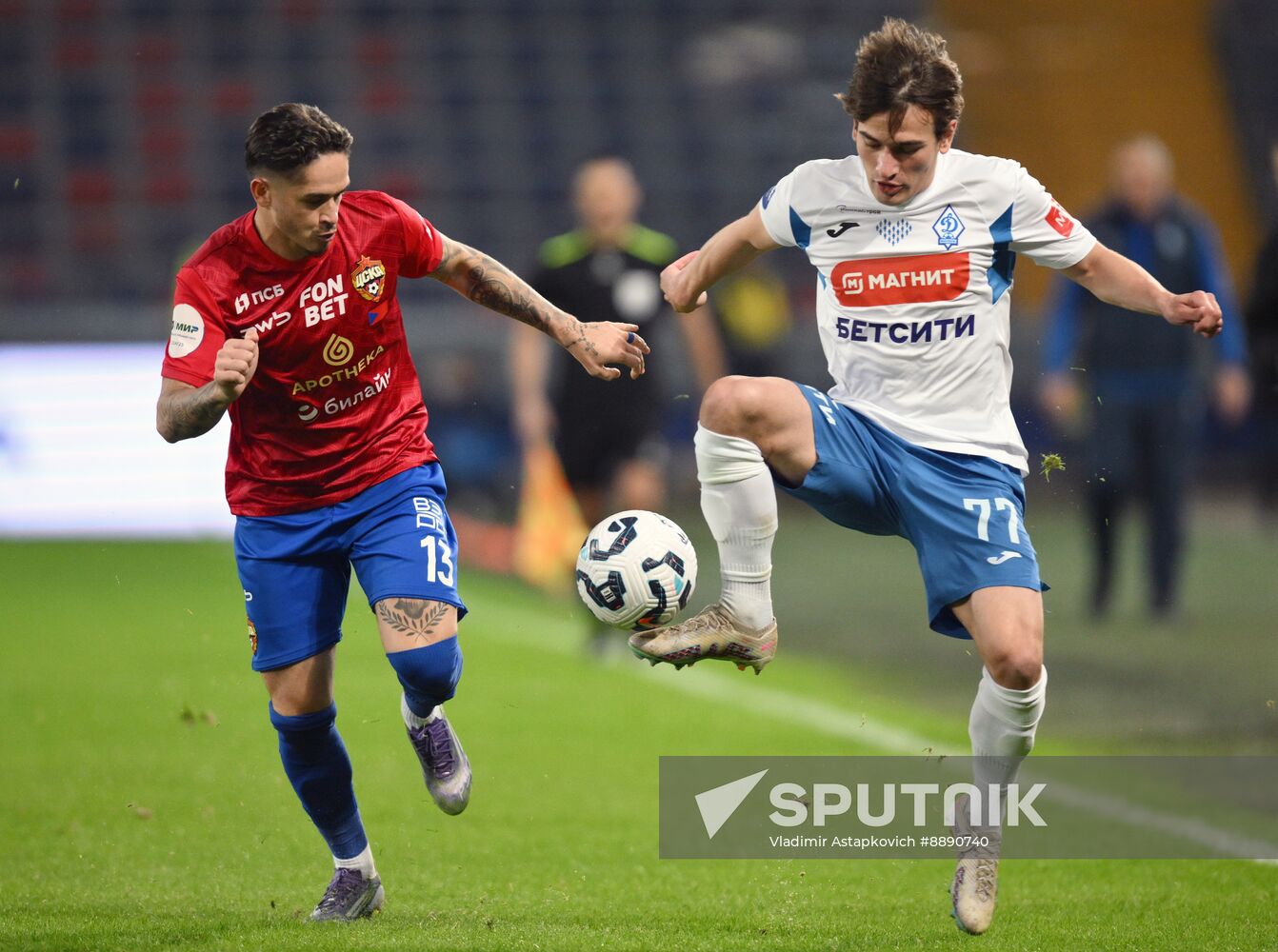 Russia Soccer Premier-League CSKA - Dynamo Mkh