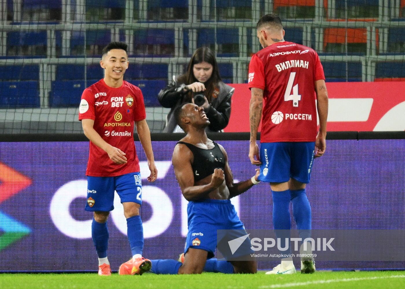 Russia Soccer Premier-League CSKA - Dynamo Mkh