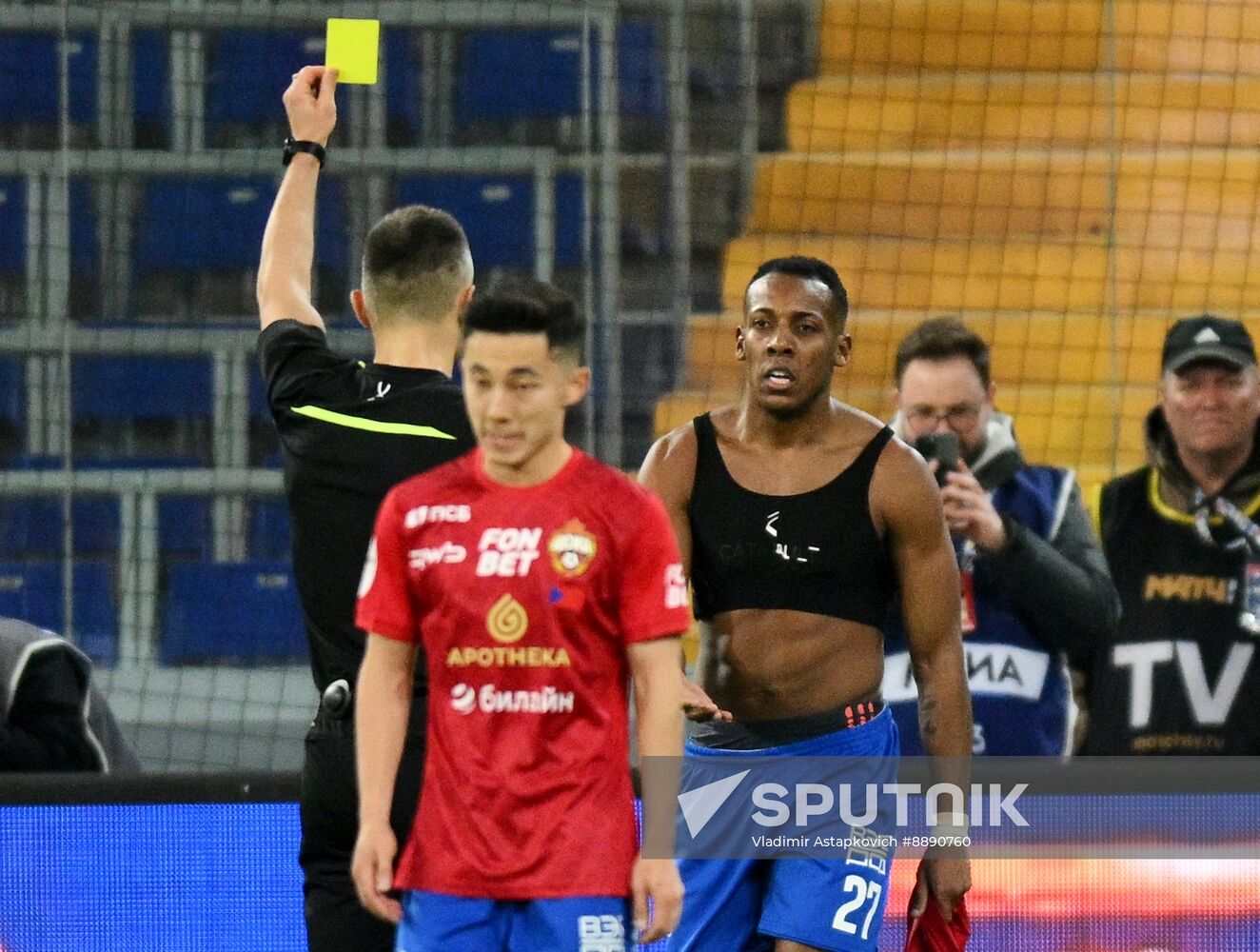 Russia Soccer Premier-League CSKA - Dynamo Mkh