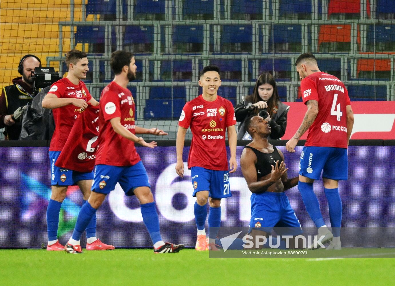 Russia Soccer Premier-League CSKA - Dynamo Mkh