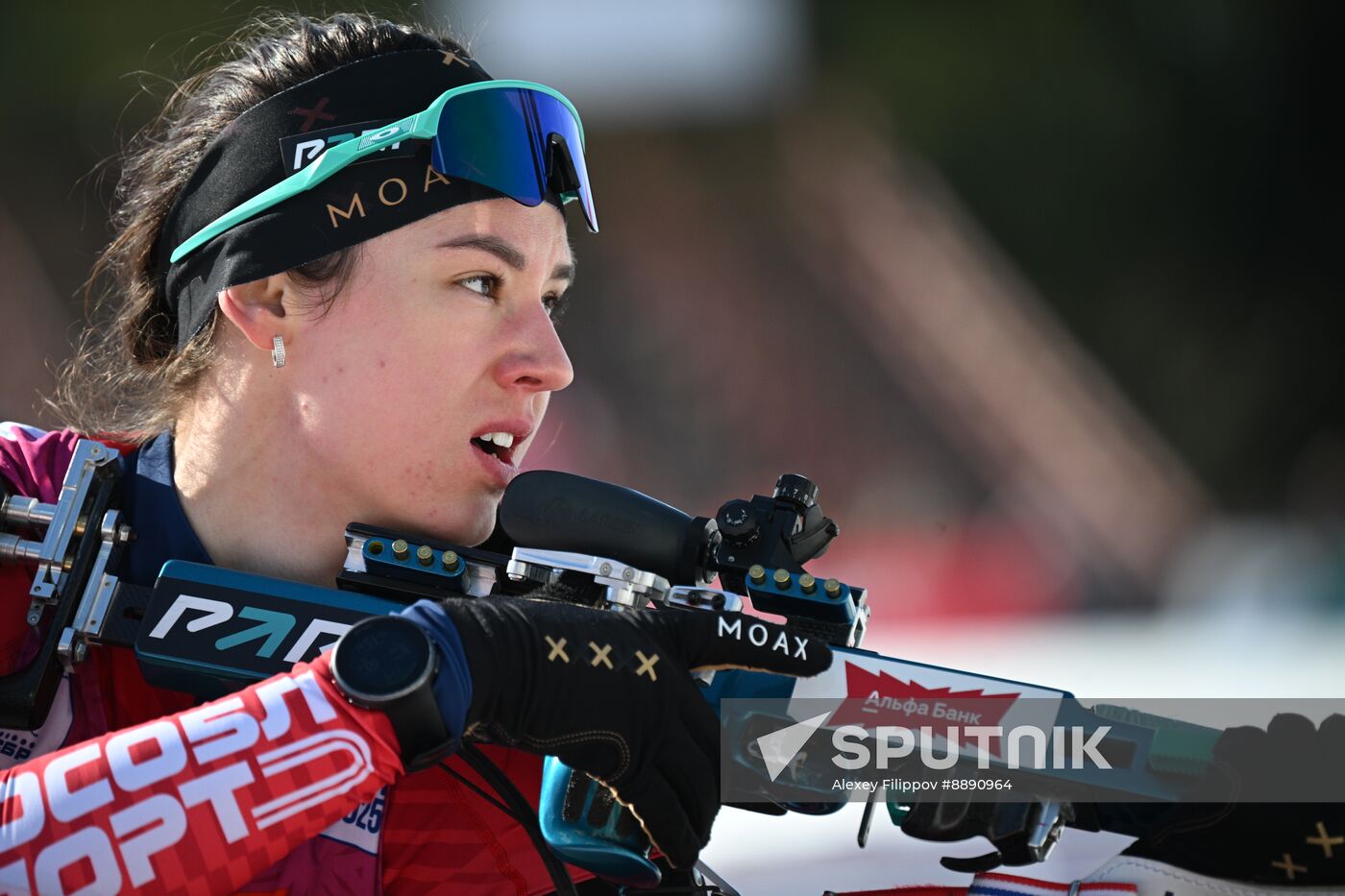 Russia Biathlon Championships Women Mass Start