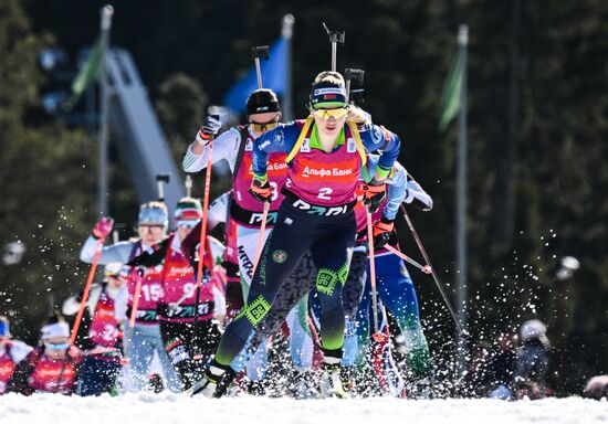 Russia Biathlon Championships Women Mass Start