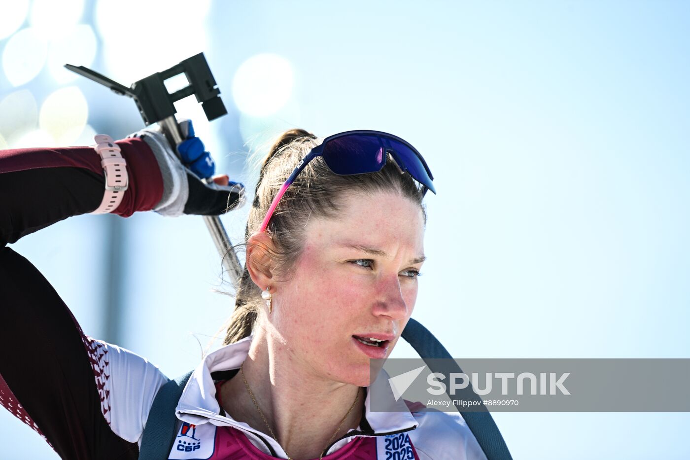 Russia Biathlon Championships Women Mass Start