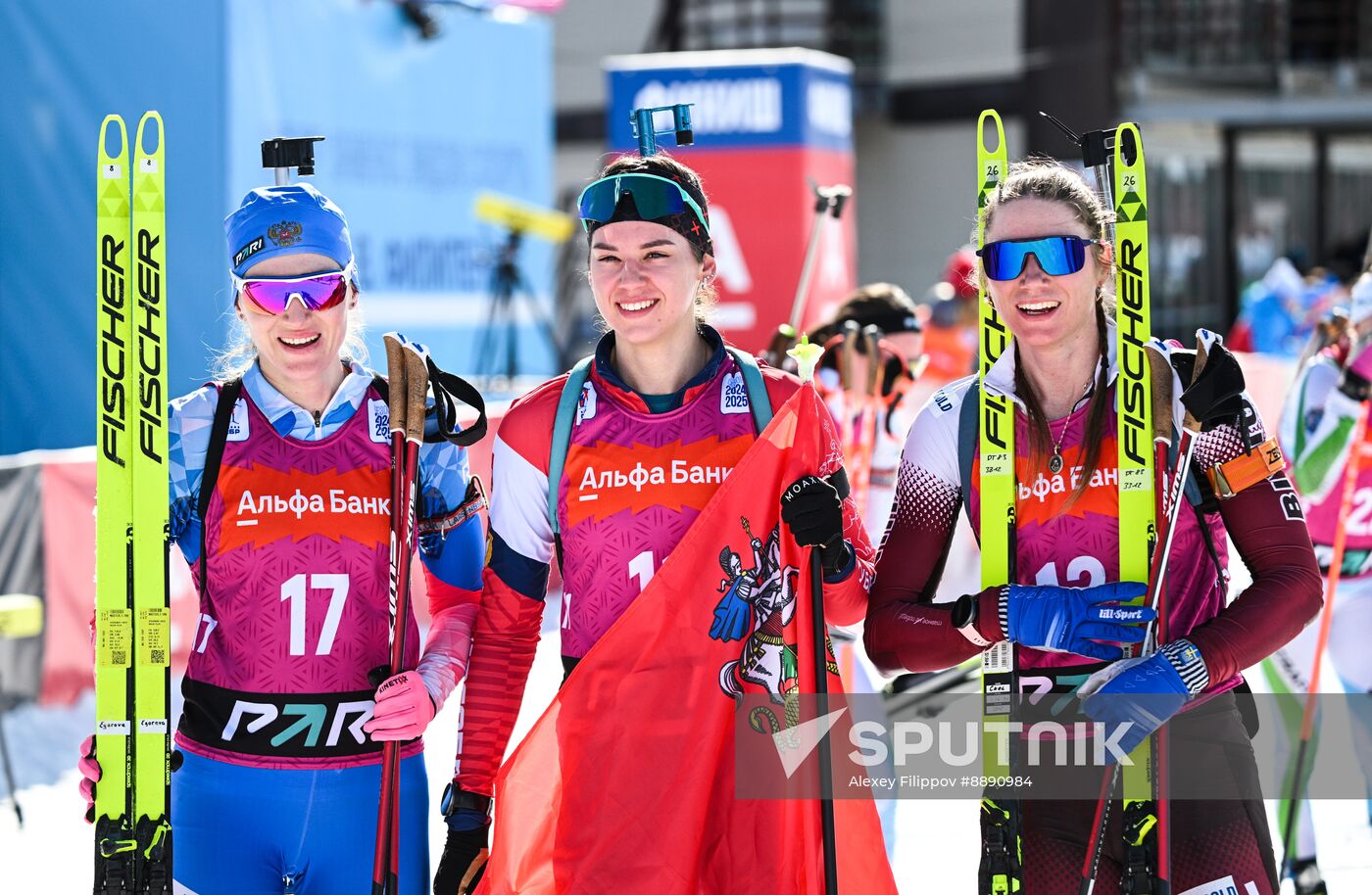Russia Biathlon Championships Women Mass Start