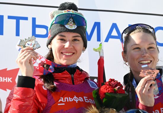 Russia Biathlon Championships Women Mass Start