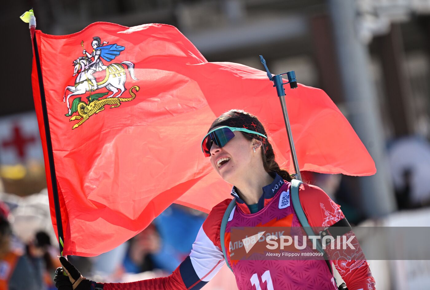 Russia Biathlon Championships Women Mass Start