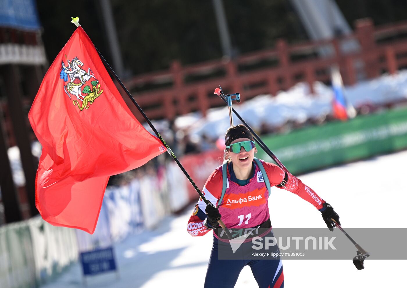 Russia Biathlon Championships Women Mass Start
