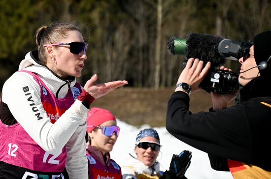Russia Biathlon Championships Women Mass Start
