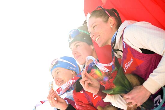 Russia Biathlon Championships Women Mass Start