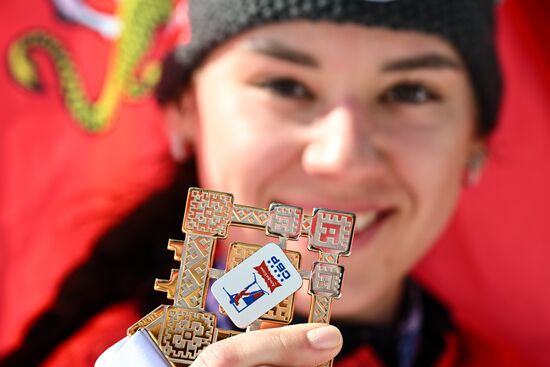 Russia Biathlon Championships Women Mass Start